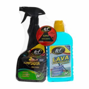 Kit Limpia Parabrisas Multiuso FCF Pack