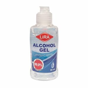 Alcohol En Gel Antiséptico LIRA 60 Ml