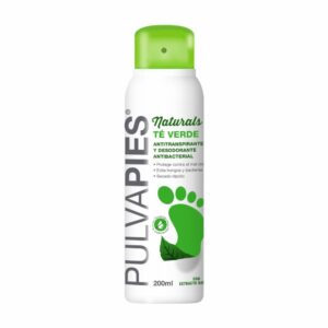 Desodorante Para Pies Aerosol Naturals Té Verde PULVAPIES 200 Ml
