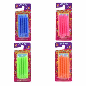 Vela Cumpleaños Torneada HERMINIO DELGADO Unidad