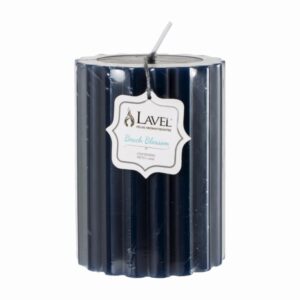Vela Redonda 304 Azul LAVEL 7,5 X 10 Cm