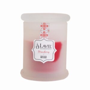 Vela Vaso Con Tapa Strawberry LAVEL 200 G