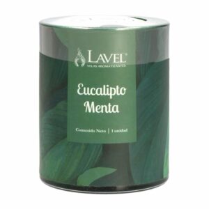 Vela Decorativa Vaso Color Verde LAVEL 190 G