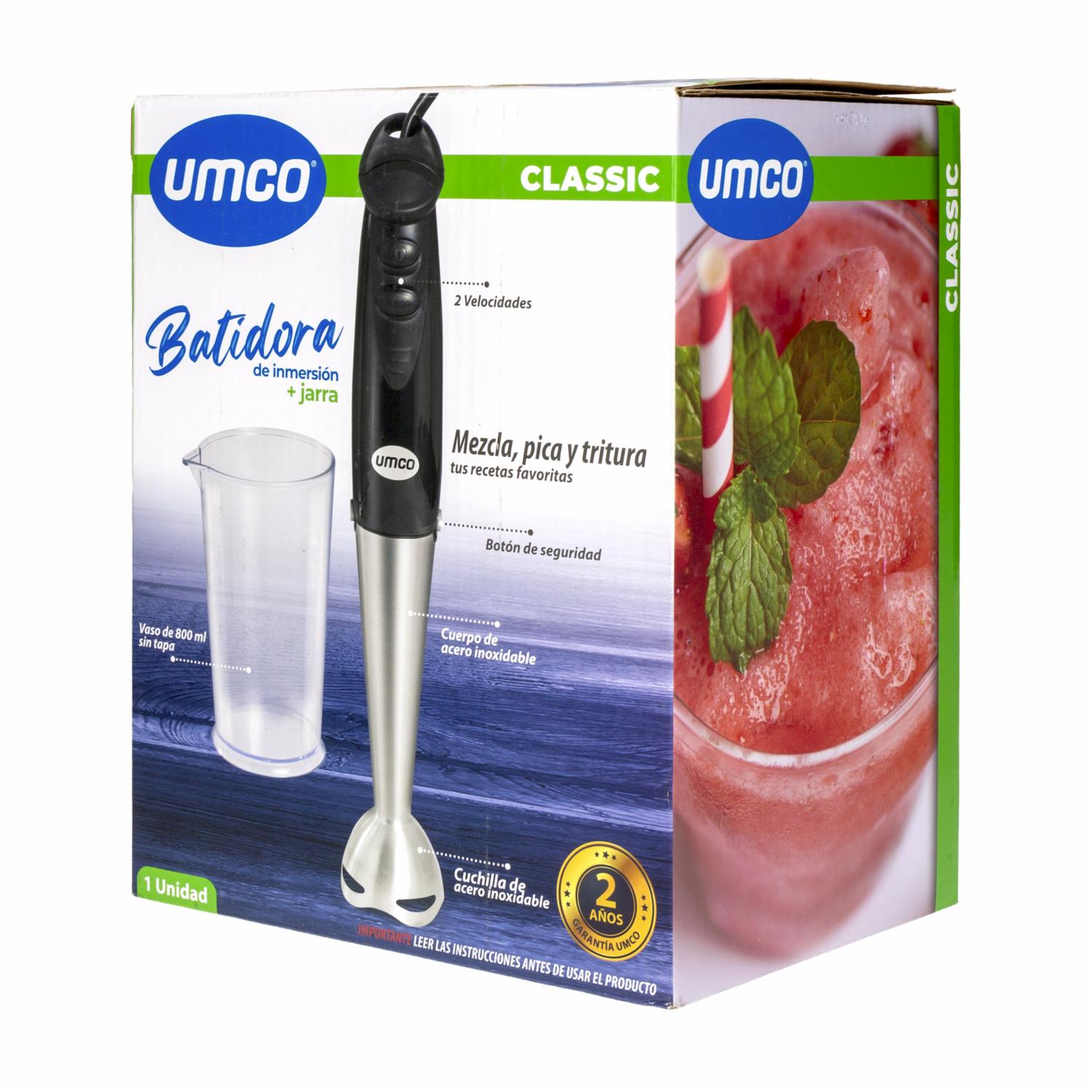 Batidora De Inmersión Con Jarra Modelo 0607 UMCO 2 Velocidades - Imagen 4