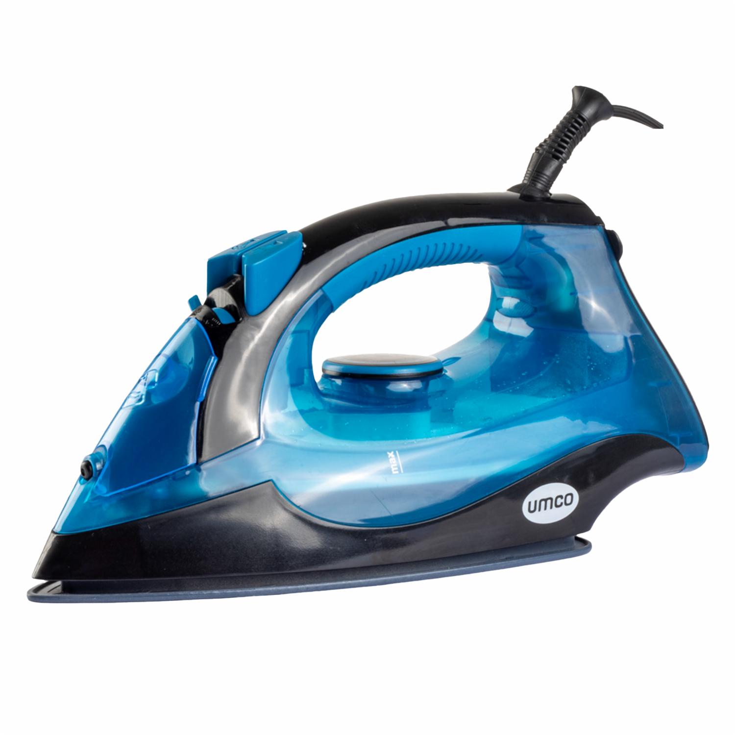 Plancha A Vapor Cerámica Azul UMCO 0610