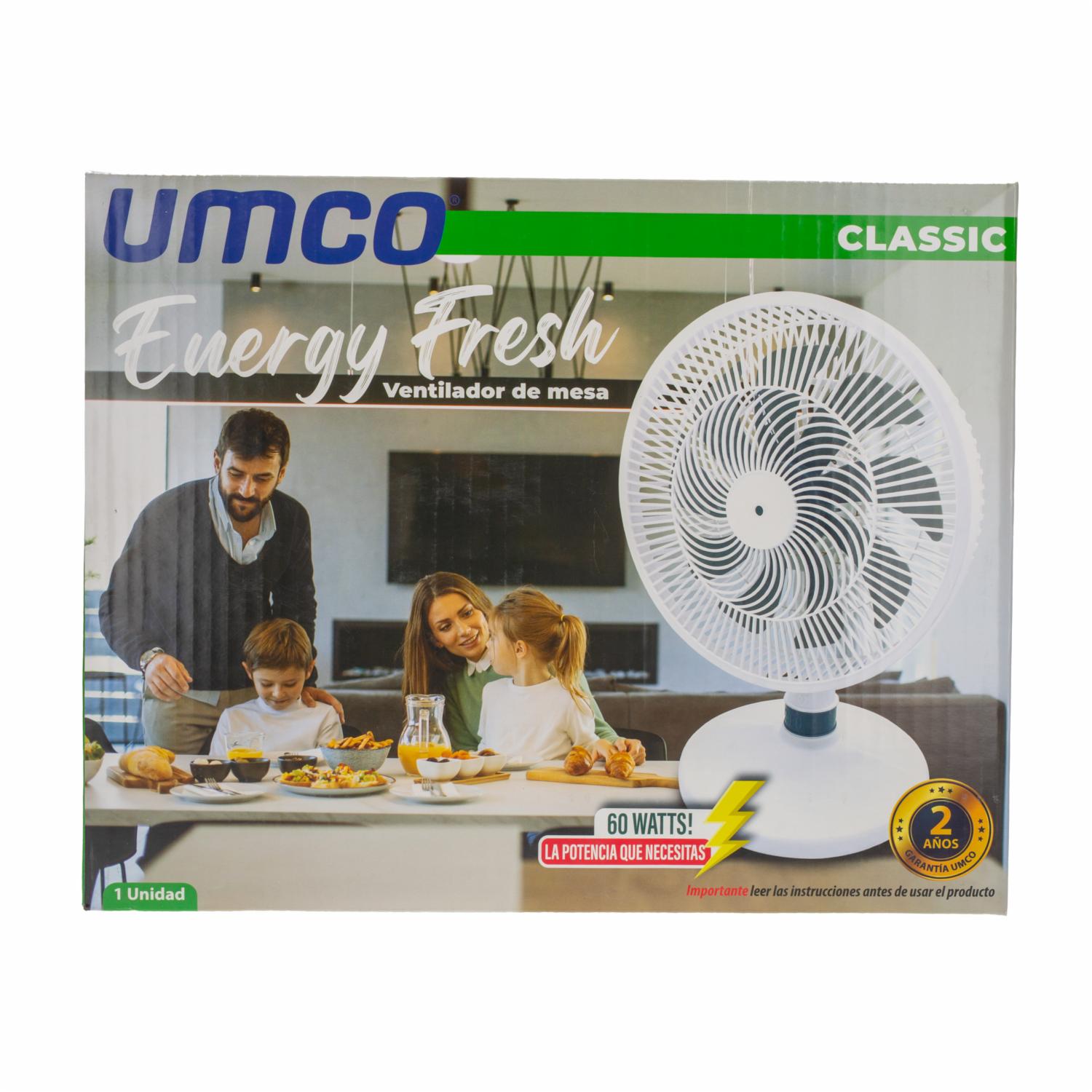 Ventilador De Mesa Energy Fresh UMCO 667 - Imagen 2