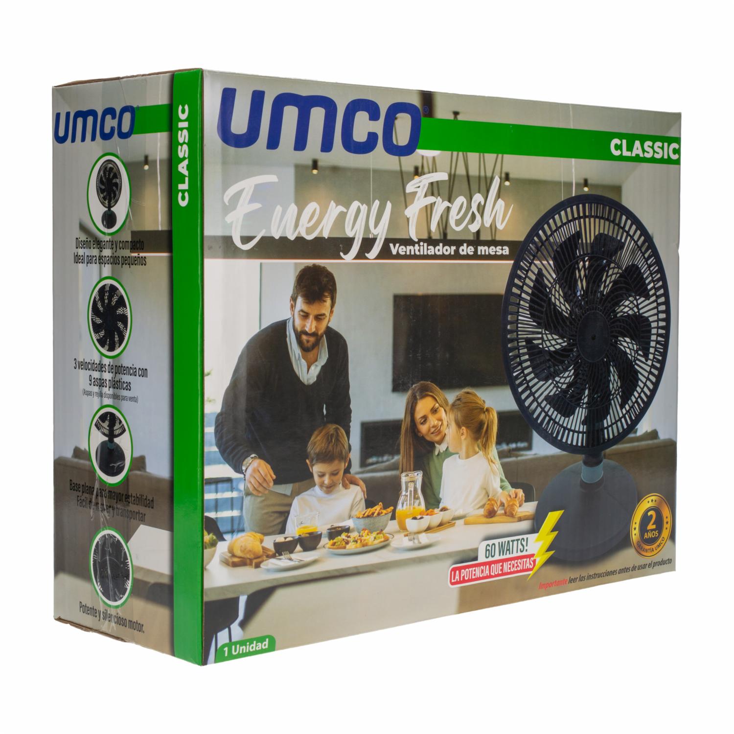Ventilador De Mesa Energy Fresh UMCO 667 - Imagen 4