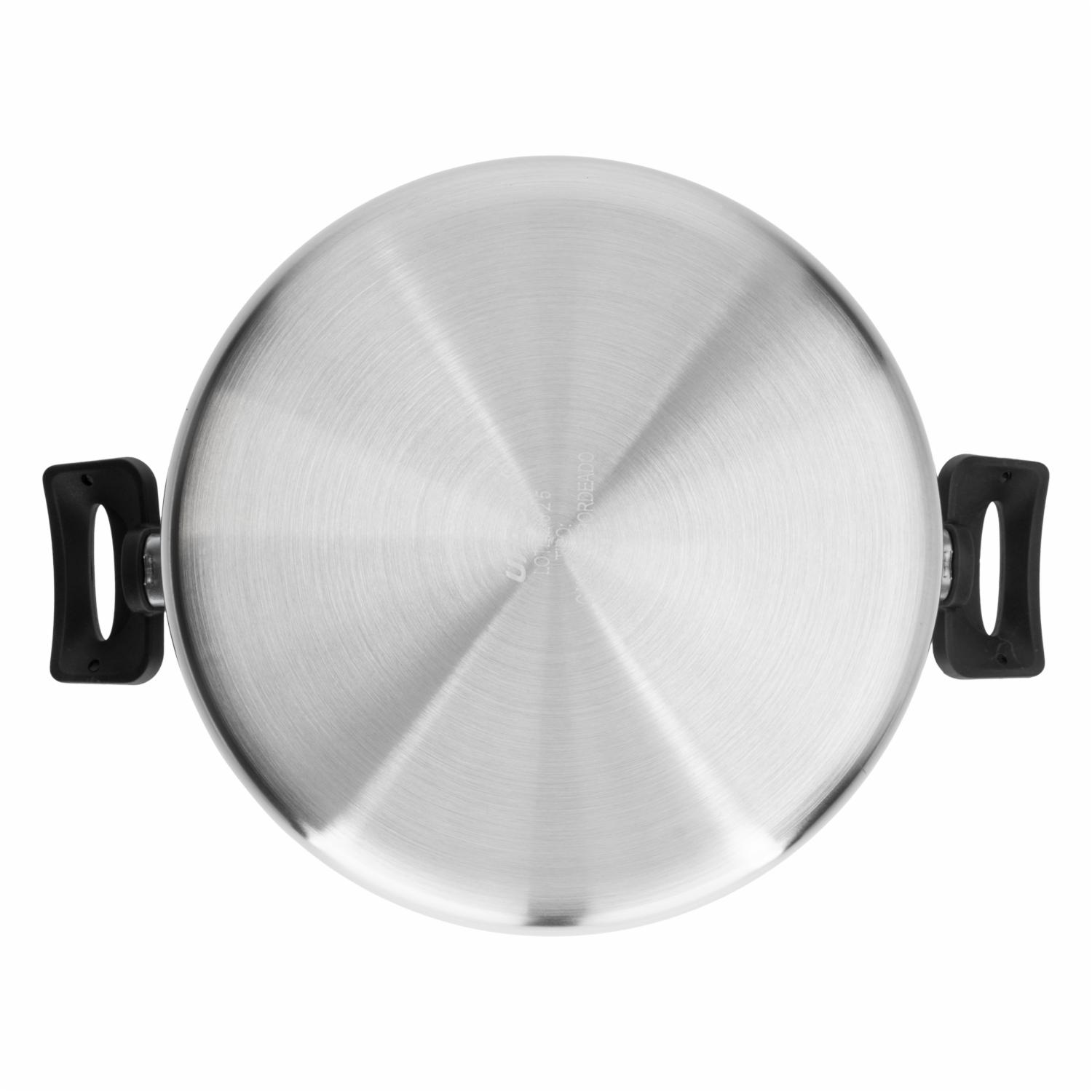 Olla Canguilera Aluminio Con Tapa De Vidrio UMCO 24 Cm - Imagen 3