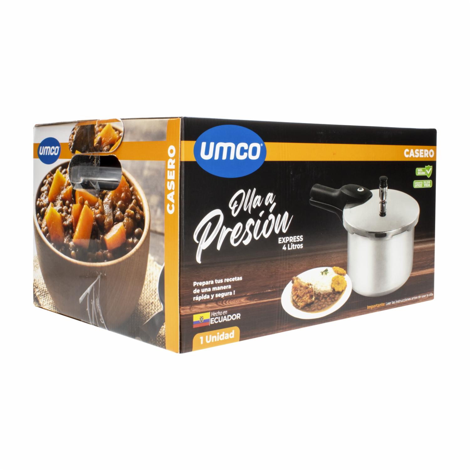 Olla De Presión Express UMCO X4 Litros - Imagen 4