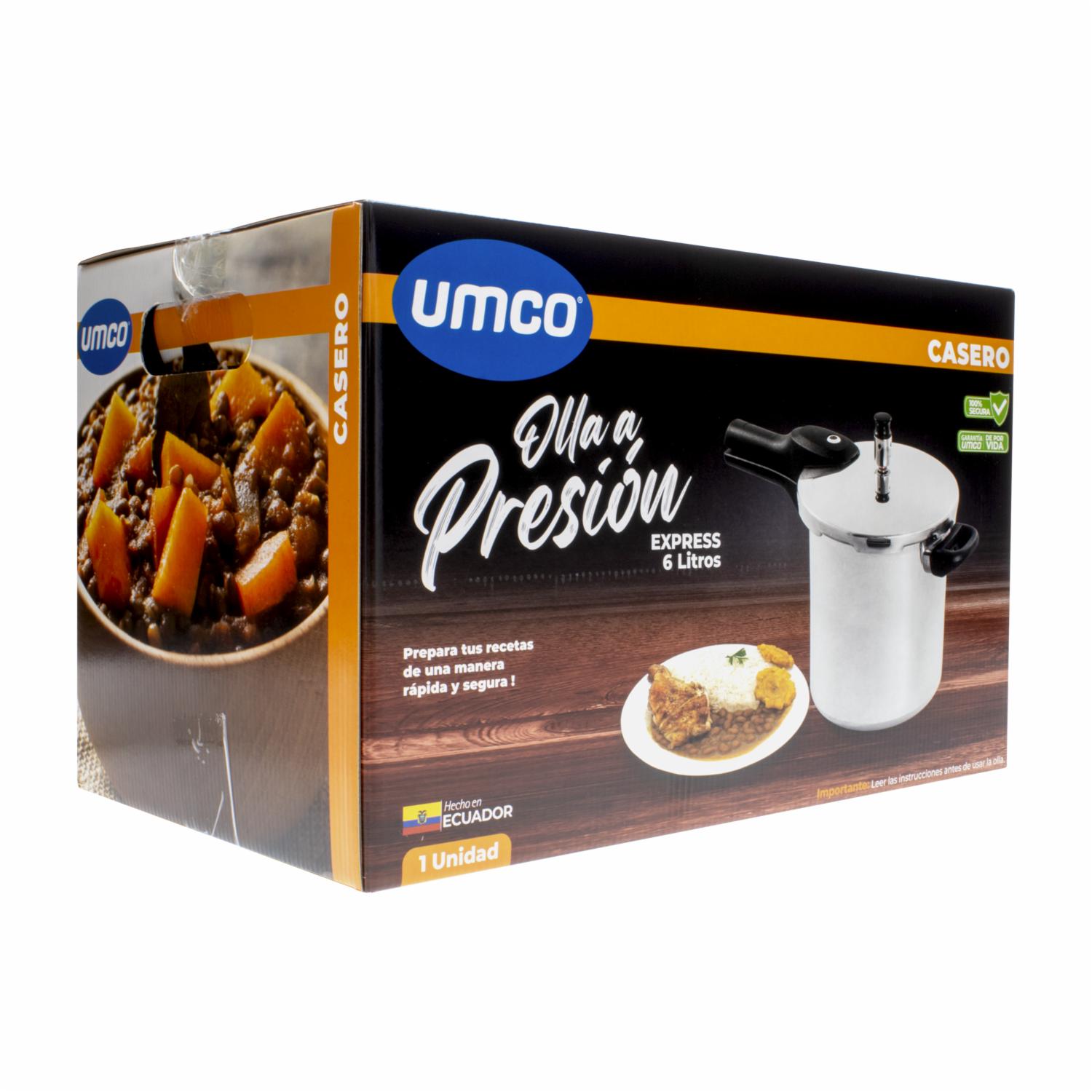 Olla De Presión Express UMCO X6 Litros