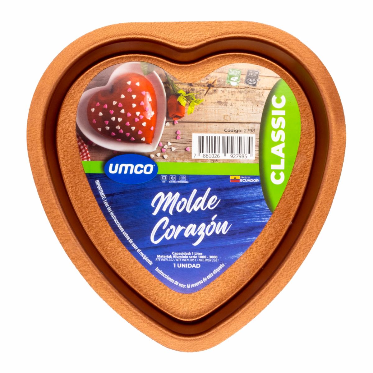 Molde Corazón UMCO 16 Cm - Imagen 2