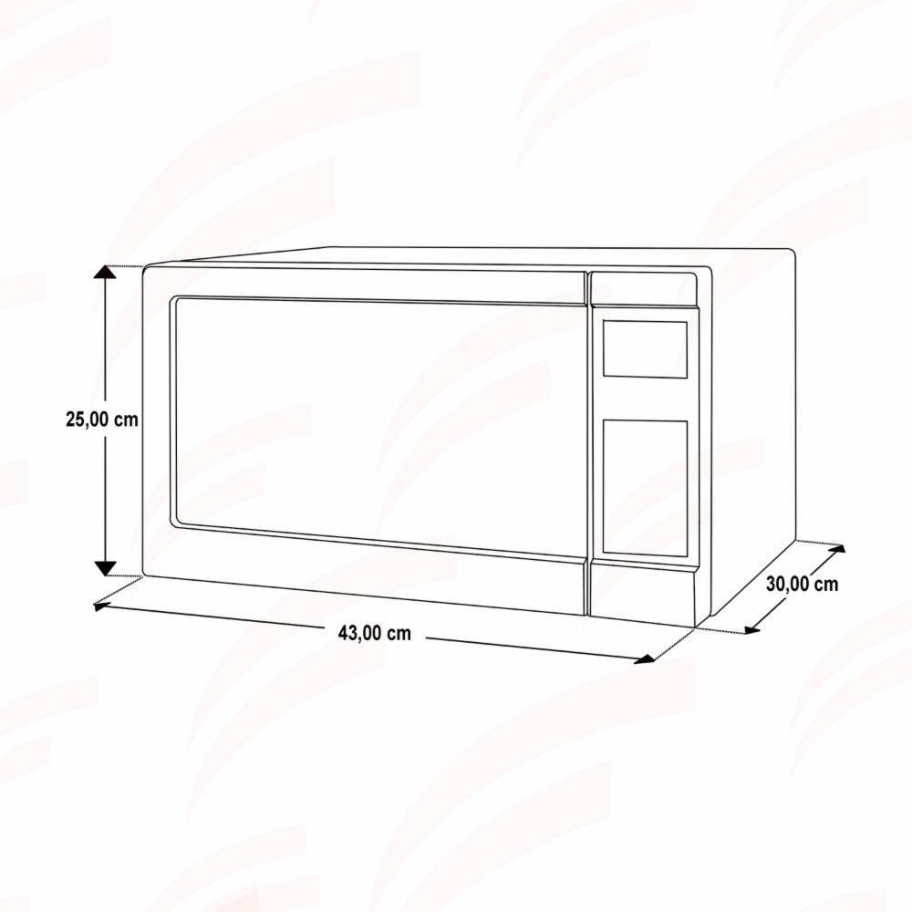 Microondas 10 Niveles De Potencia 5161 UMCO 20 Litros - Imagen 2