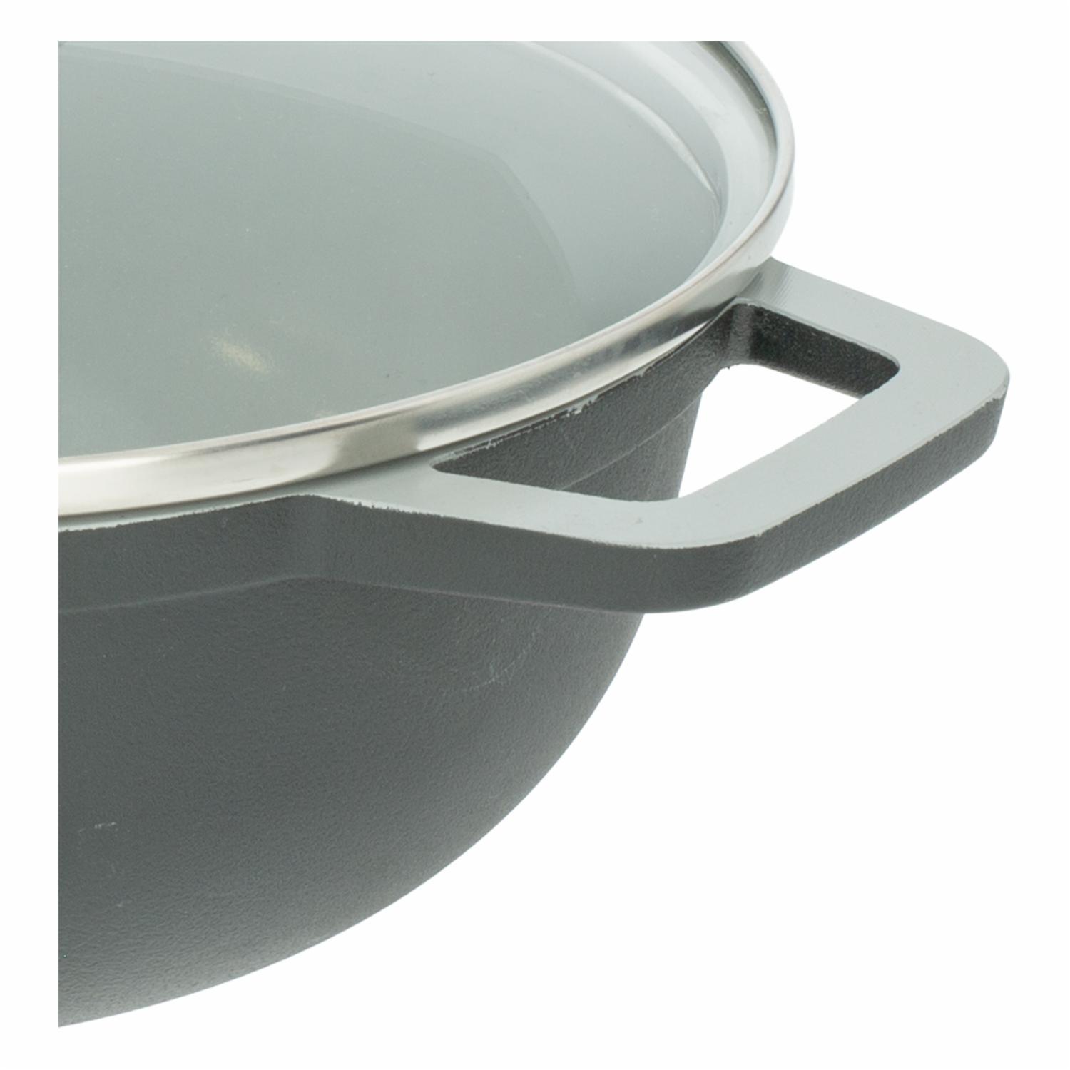 Olla Caldro Fundido Cerámica Negro UMCO 20 Cm - Imagen 3