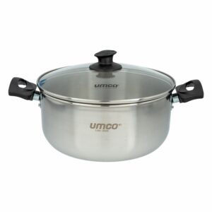 Olla Caldero De Inducción Acero Inox Útil UMCO 24 Cm