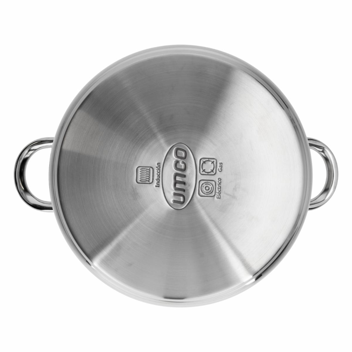 Olla Alta Inducción Línea Brillance UMCO 24 Cm - Imagen 2