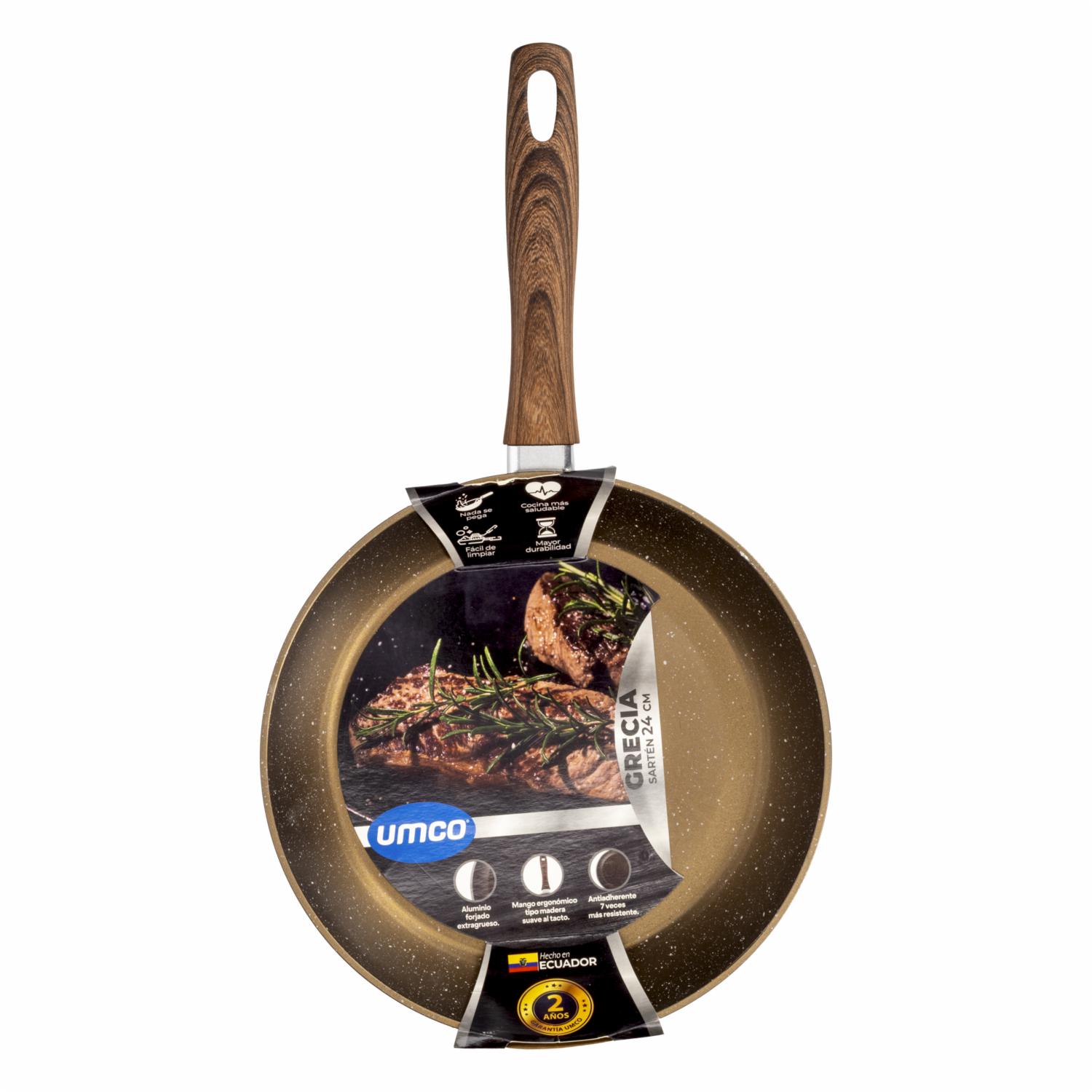 Sartén De Inducción Diseño Grecia UMCO 24 Cm