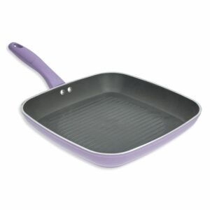 Asador De Inducción Colores Lila Cuadrado UMCO 26 Cm