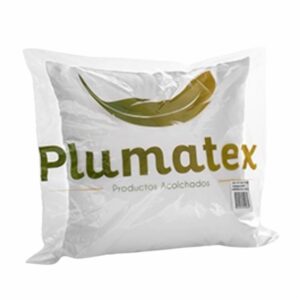 Almohada Acolchada Tipo Cojín PLUMATEX Blanca 39X39