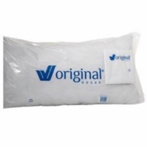 Almohada Acolchado + Funda Protectora Blanca LA ORIGINAL 90 X 50 Cm