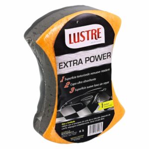 Esponja Triple Cara Para Autos LUSTRE Unidad