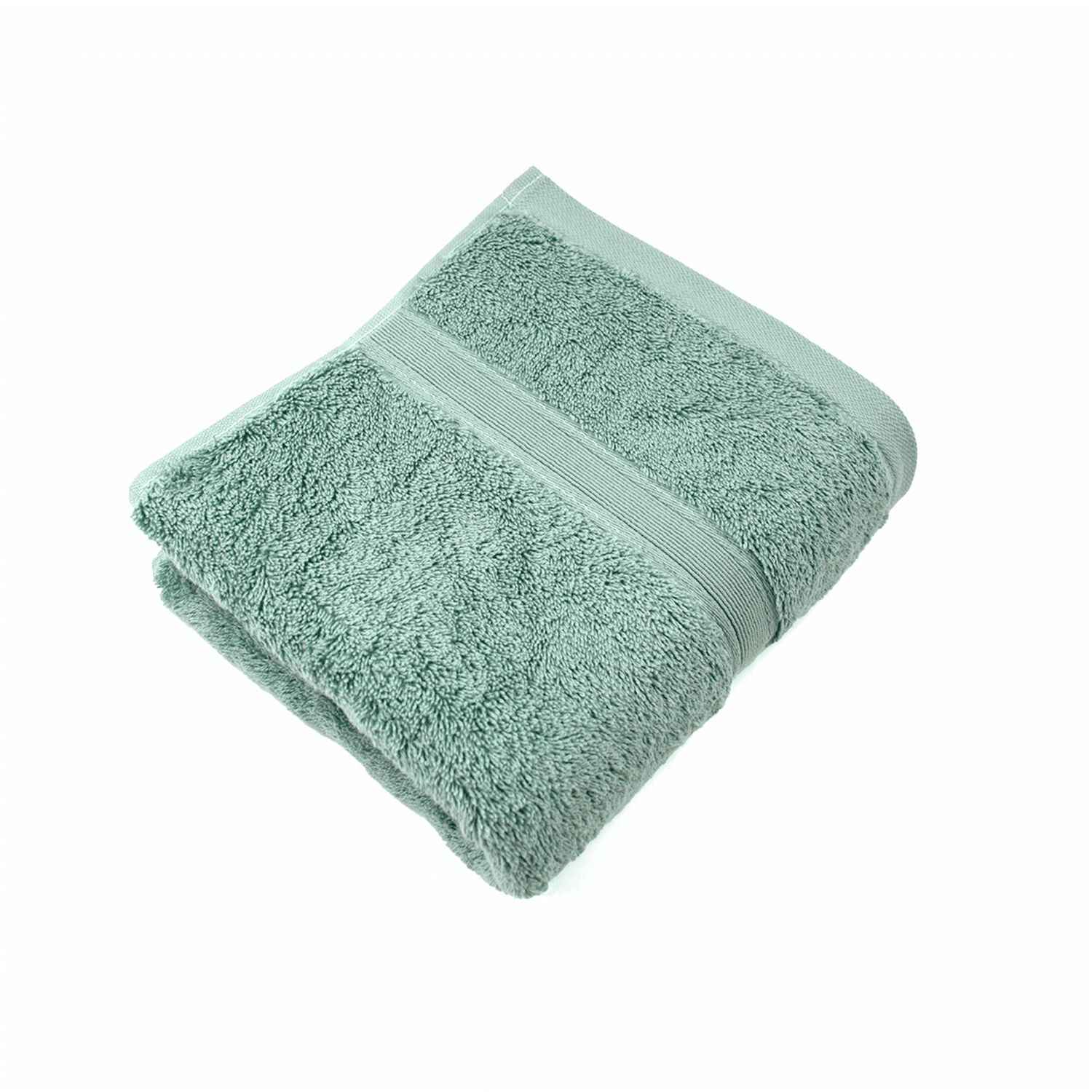 Toalla De Manos Verde Agua 580 G/M² 100% Algodón SPRINGFIELD - Imagen 2
