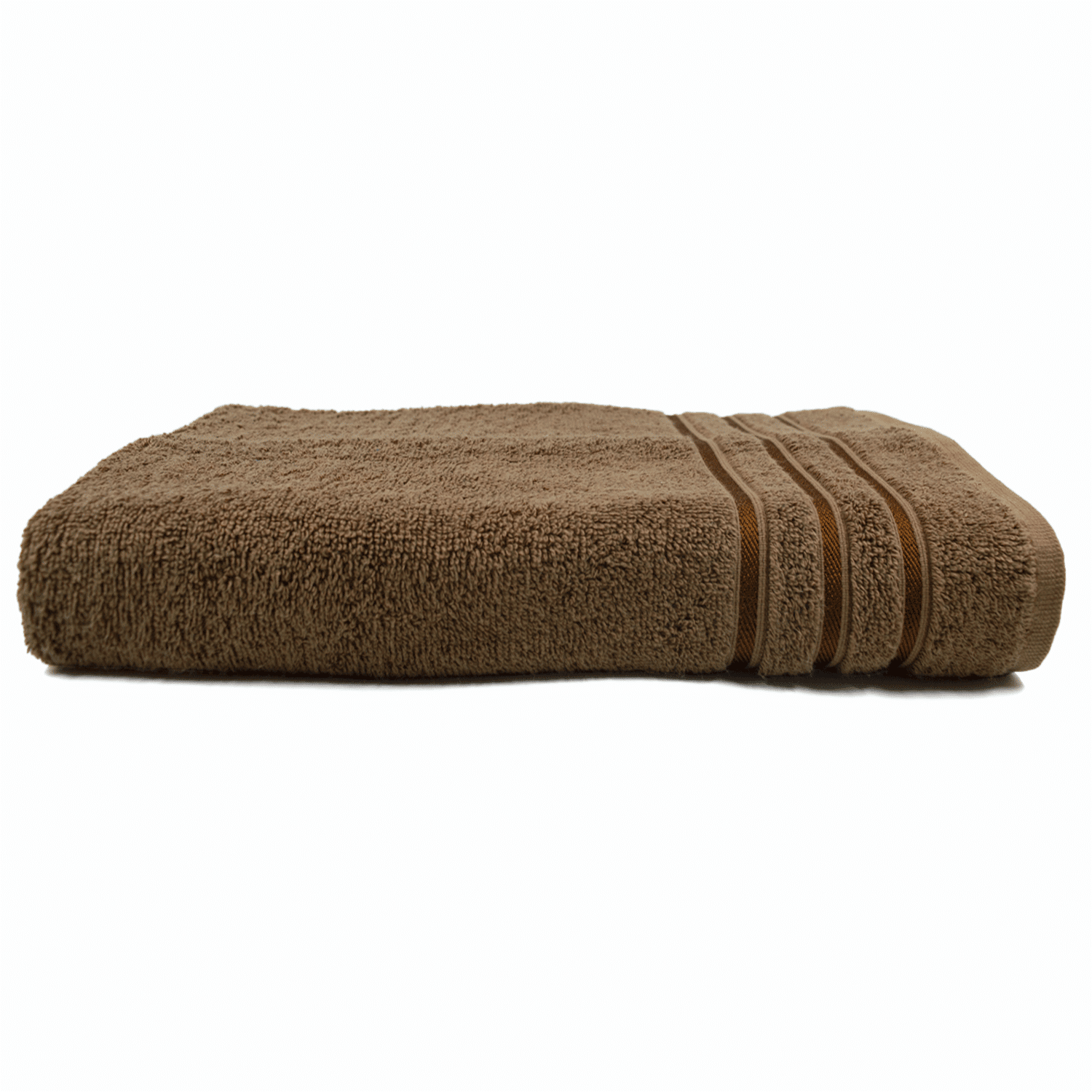 Toalla De Baño Café Claro 460 G/M² 100% Algodón RENATTA - Imagen 3