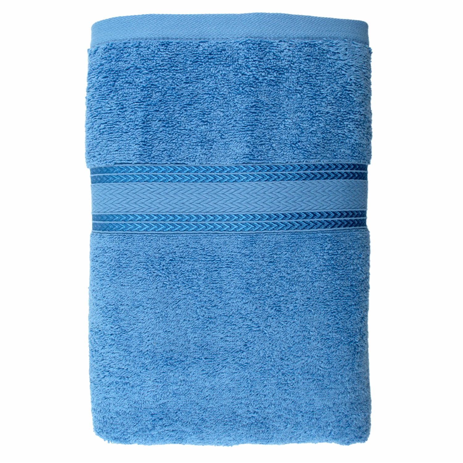 Toalla De Baño Celeste Claro 580 G/M² 100% Algodón FREE HOME 140 X 70 Cm - Imagen 2