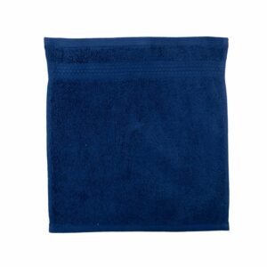 Toalla De Cara Azul Marino 580 G/M² 100% Algodón FREE HOME 30 X 30 Cm