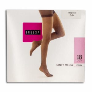 Panty Media Nylon Strech Tropical 18 Den INGESA