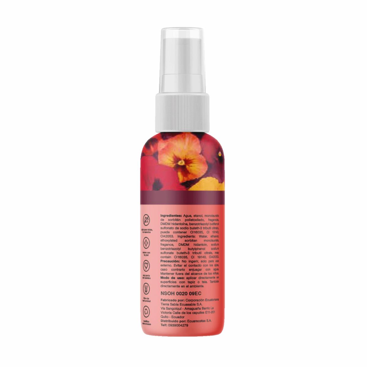 Ambientador Para Auto Fragancia Aroma Floral CLEAN CODE 60 Ml - Imagen 2