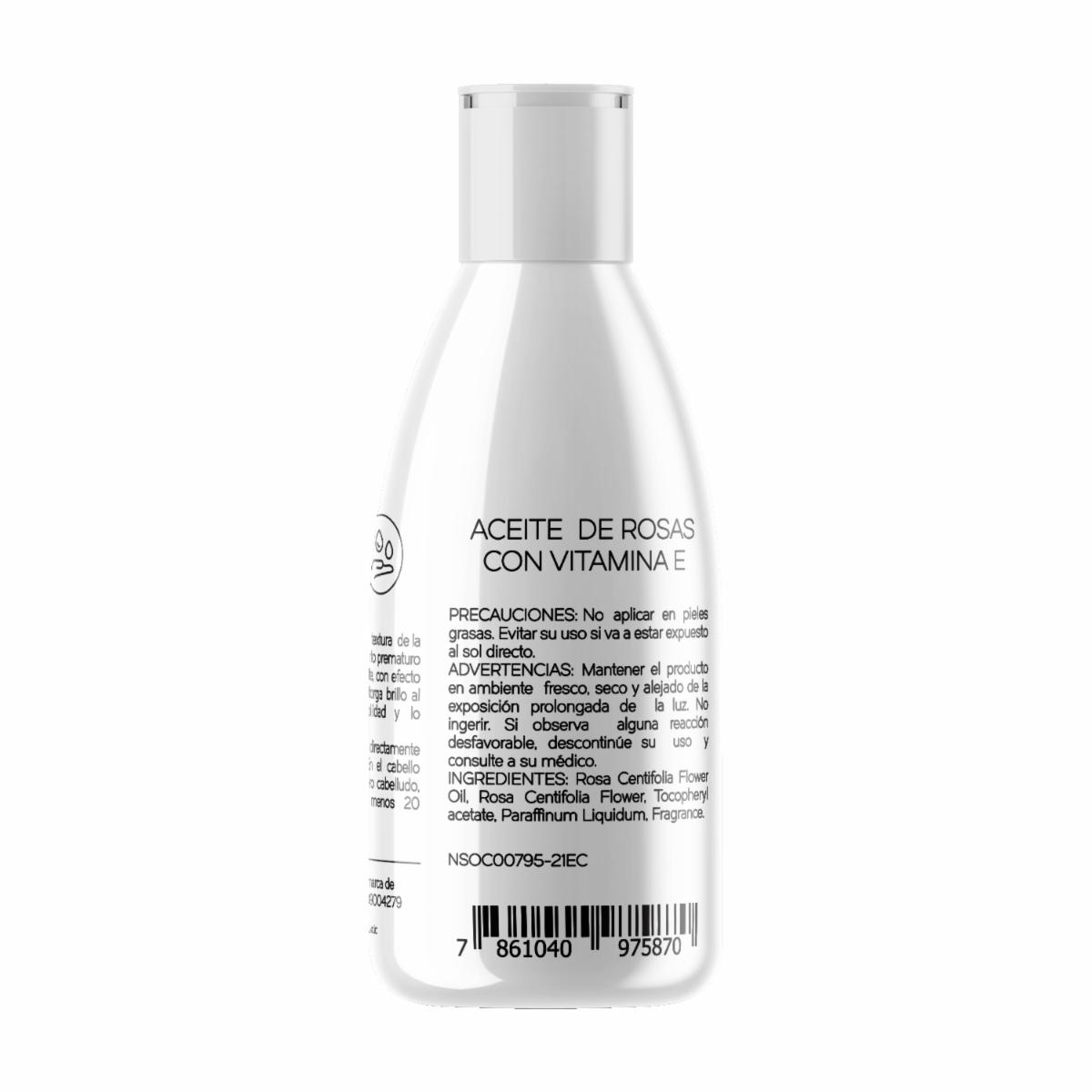 Aceite Cosmético De Rosas STUDIO NUNA 60 Ml - Imagen 2