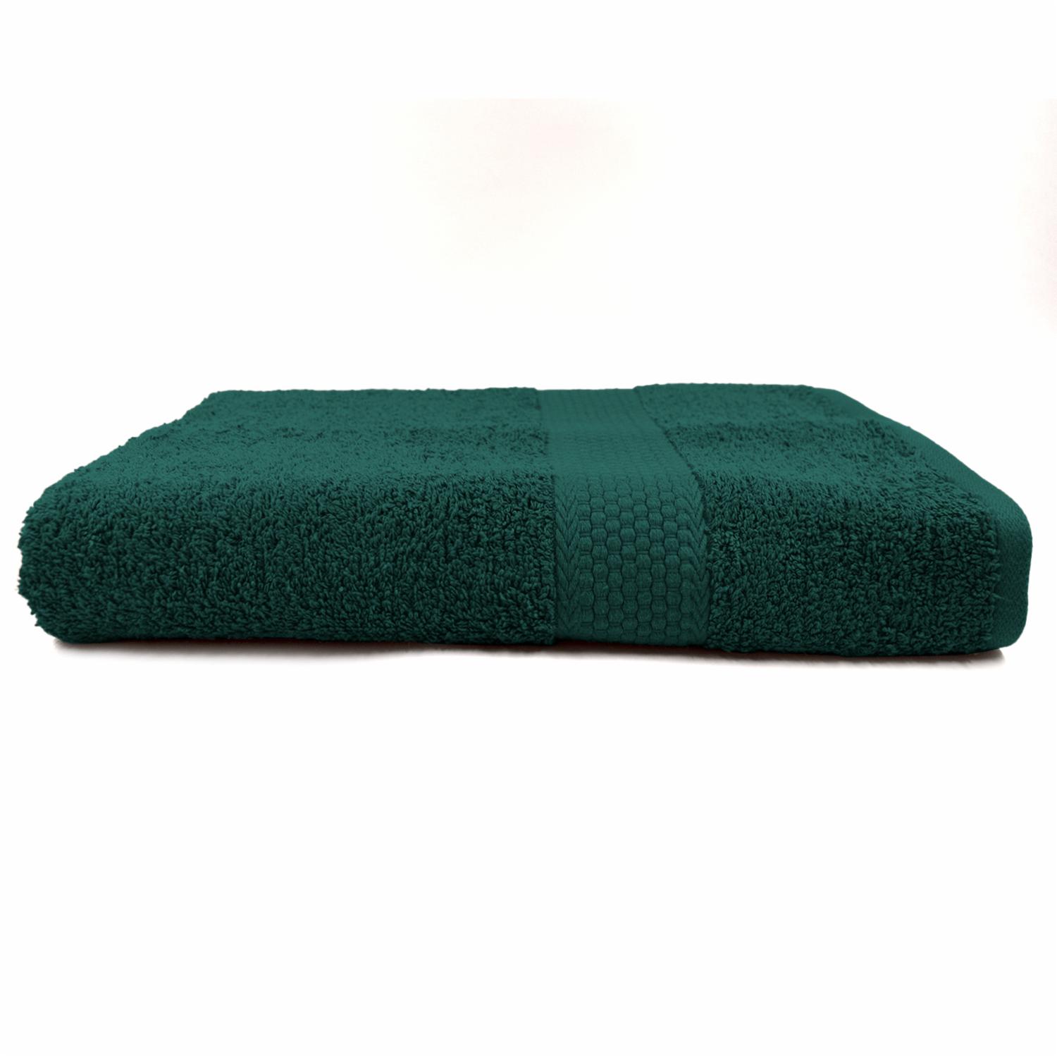 Toalla De Baño Verde Oscuro 580 G/M² 100% Algodón FREE HOME 140 X 70 Cm - Imagen 5