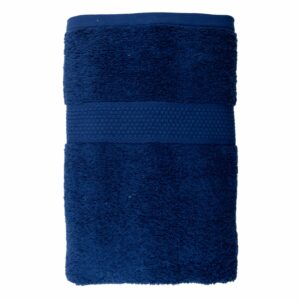 Toalla De Baño Azul Marino 580 G/M² 100% Algodón FREE HOME 140 X 70 Cm
