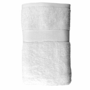 Toalla De Baño Blanco 580 G/M² 100% Algodón FREE HOME 140 X 70 Cm