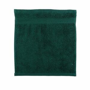 Toalla De Cara Verde Oscuro 580 G/M² 100% Algodón FREE HOME 30 X 30 Cm