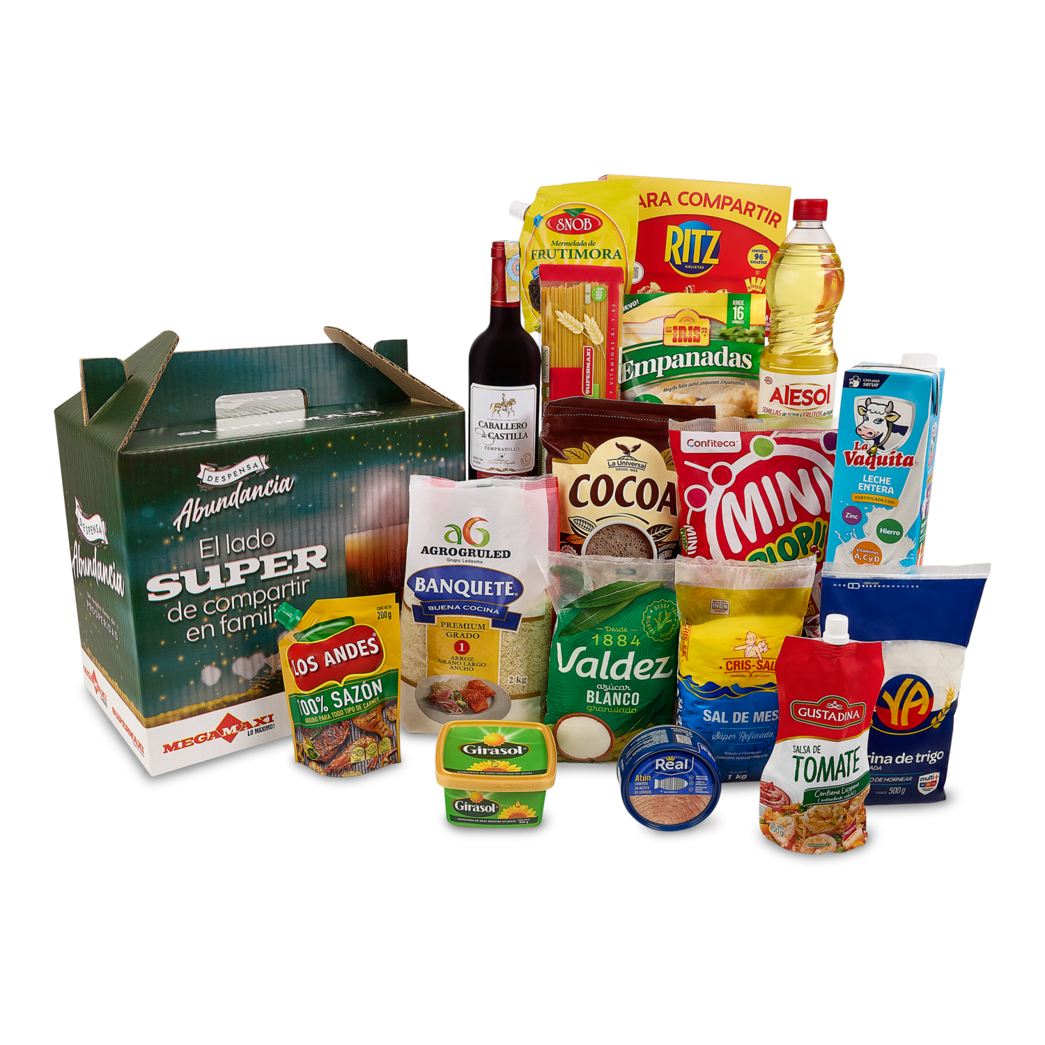 Despensa Navideña Número 1 SUPERMAXI 18 Productos - Imagen 2