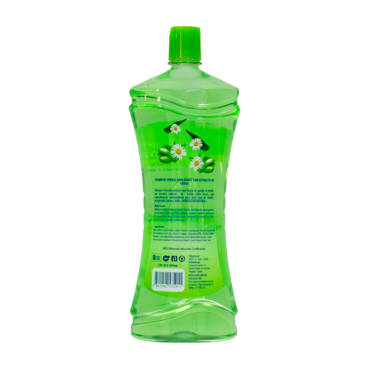 Shampoo De Cabello Herbal Hidratante SUPERMAXI 1000 Ml