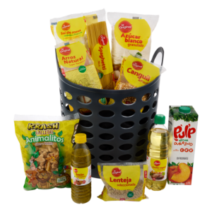 Canasta Navideña De Abarrotes AKÍ 10 Productos
