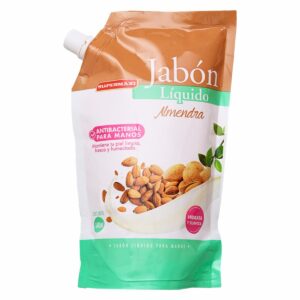 Jabón Antibacterial De Almendra SUPERMAXI 500 Ml