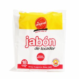 Jabón Antibacterial LA ORIGINAL X 18 Uds