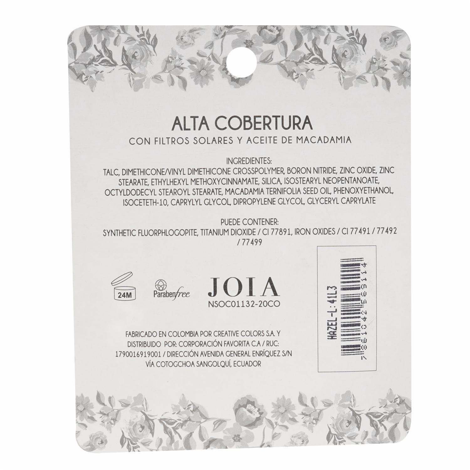 Polvo Compacto Hazel JOIA Unidad - Imagen 2