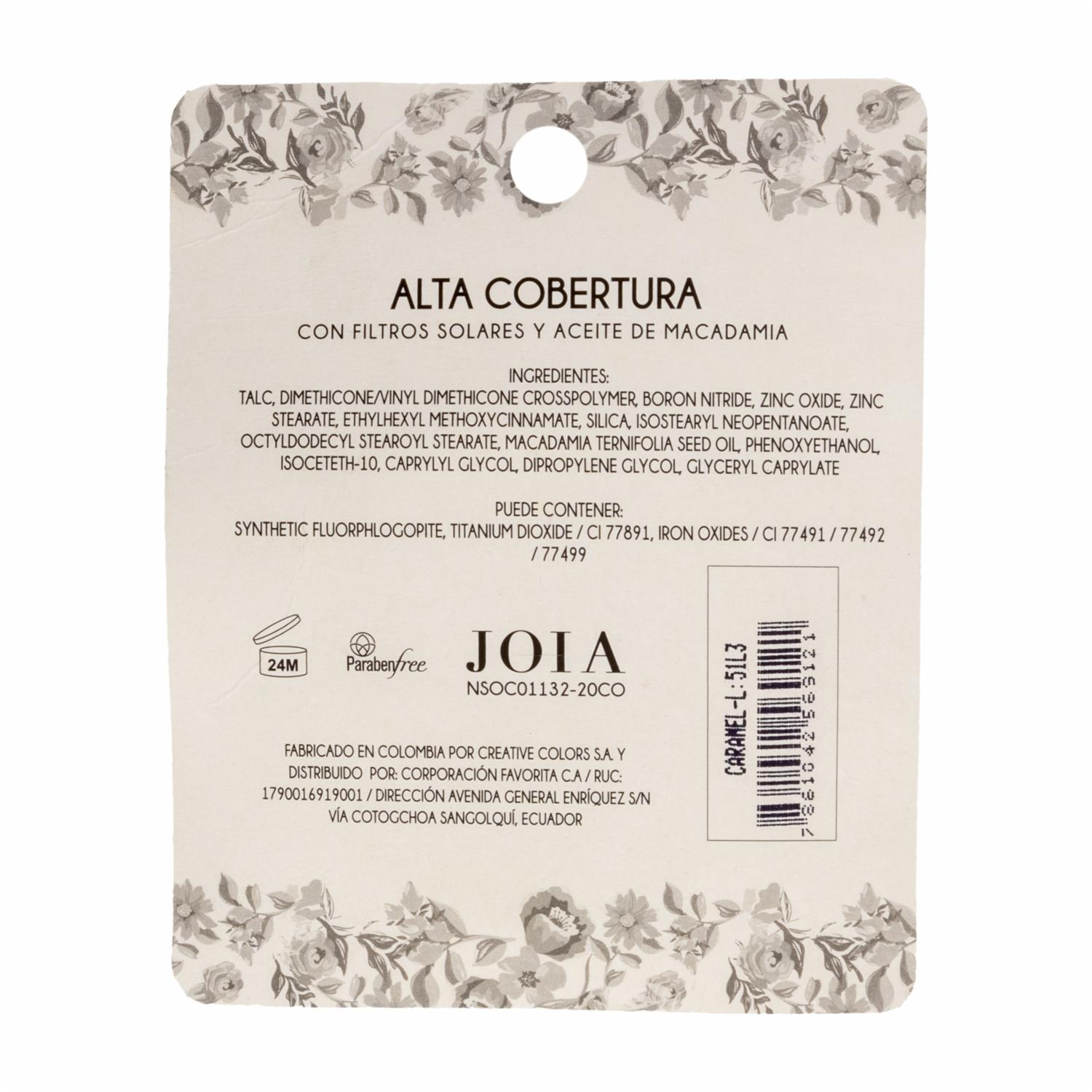 Polvo Compacto Caramel JOIA Unidad - Imagen 2