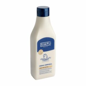 Crema Corporal Hidratante Con Proteína Para Todo Tipo De Piel SIMPLI 400 Ml