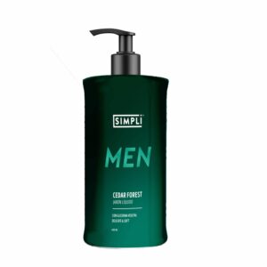 Jabón Líquido Fragancia Cedar Forest Men SIMPLI 400 Ml