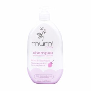 Shampoo Baby Con Mora Y Granada Para Cabello Oscuro MUMI 700 Ml
