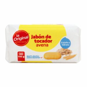 Jabón De Tocador Con Avena LA ORIGINAL 110 G