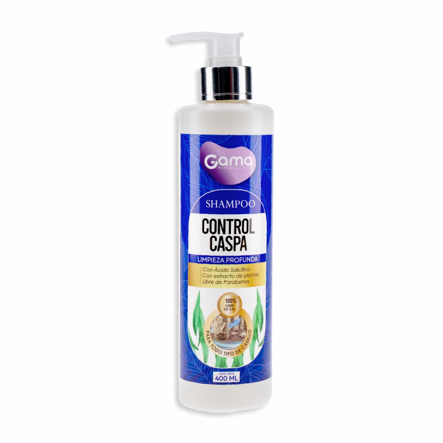 Shampoo Capilar Control Caspa GAMA 400 Ml - Imagen 2
