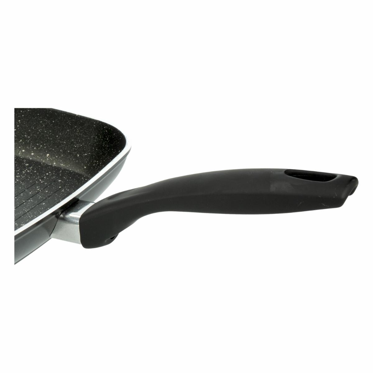 Asador Cuadrado Negro Brillante SUPERMAXI Unidad