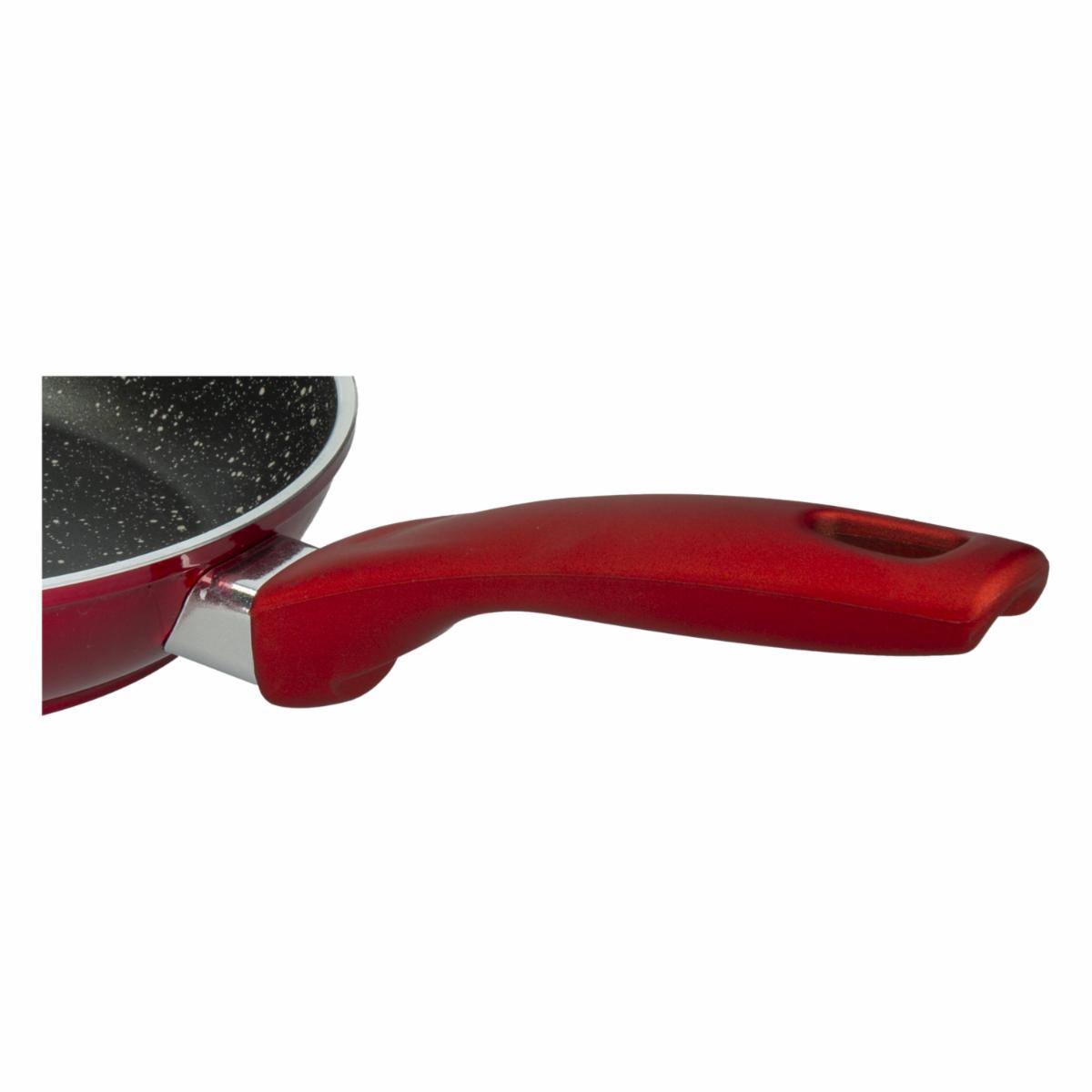 Sartén Forjado Para Inducción Color Rojo Brillante SUPERMAXI 24 Cm