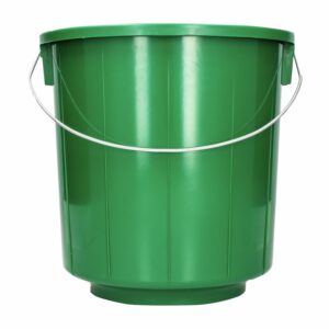 Balde Asa De Alambre Negro (2R) PLÁSTICOS CHEMPRO 12 L